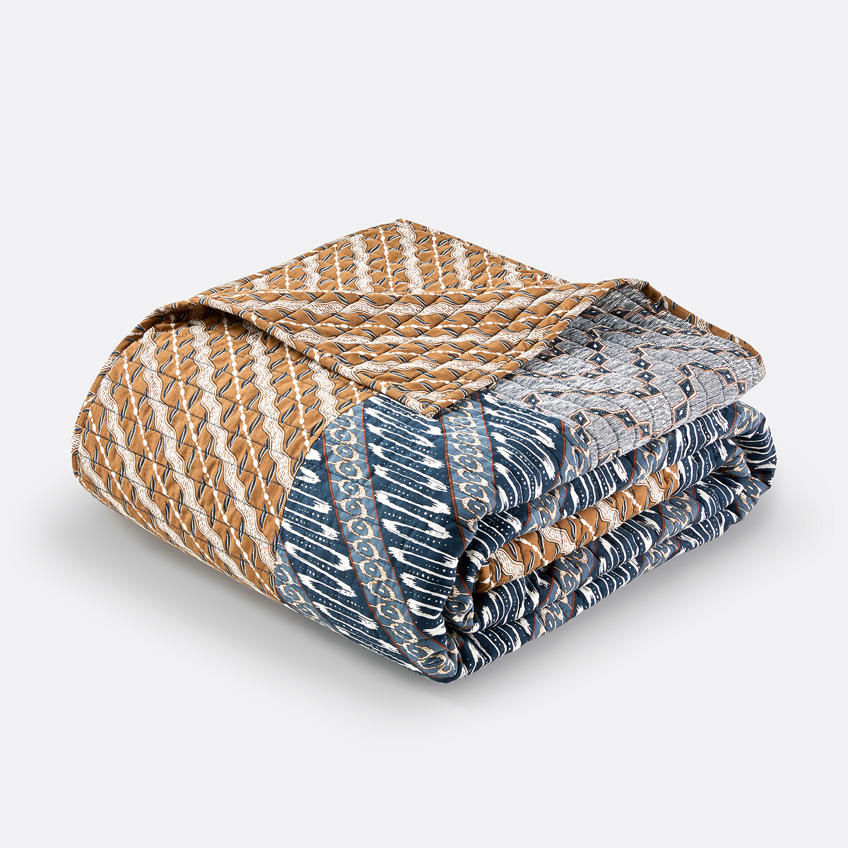 LA REDOUTE INTERIEURS<br>Colcha Kantha em algodão lavado, Midako