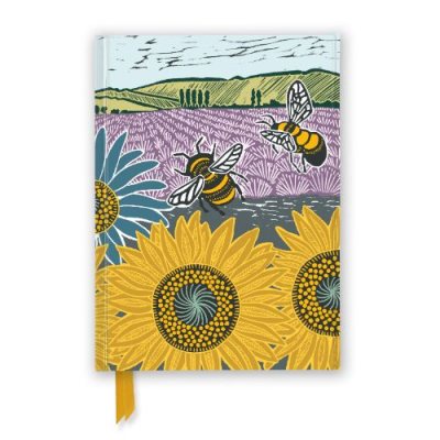 Kate Heiss: Sunflower Fields (Foiled Journal) - Flame Tree Notebooks