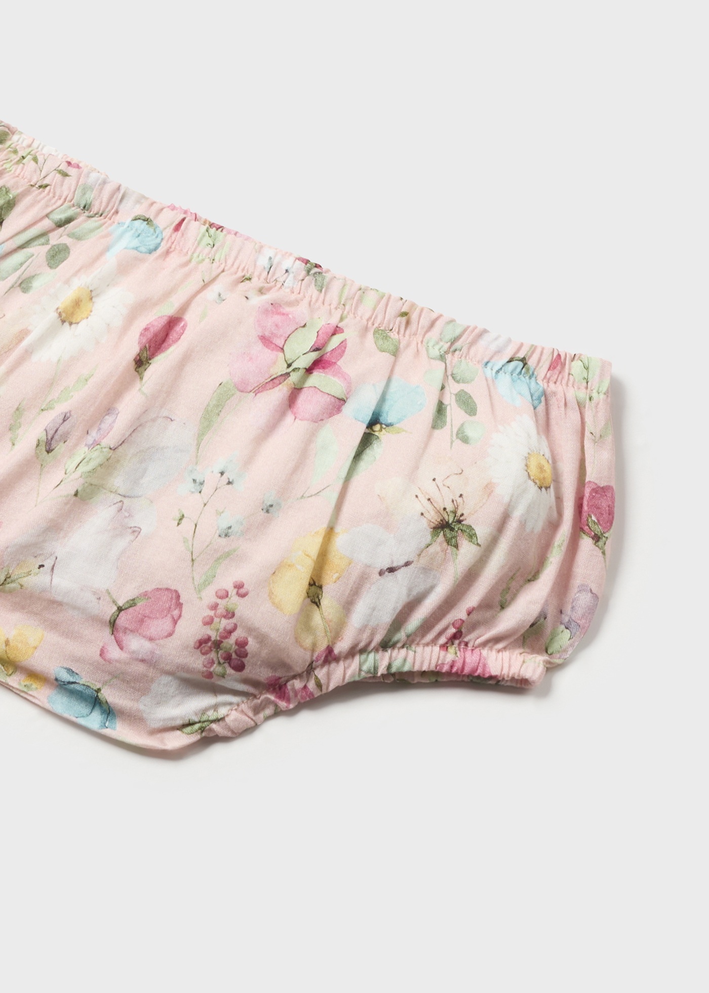 Vestido para recém-nascido Better Cotton Jade com capa para fralda
