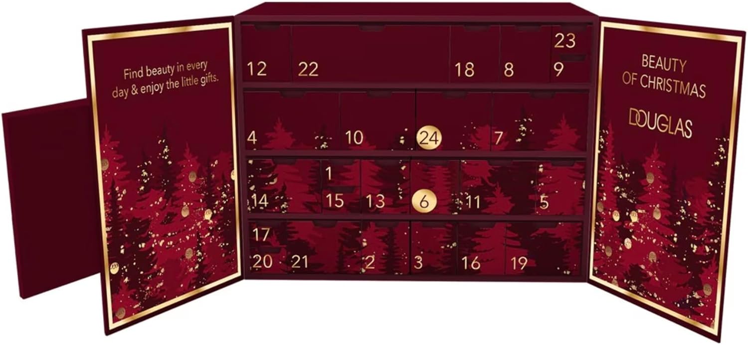 Douglas Adventskalender 2025 Frauen, Luxury PFLEGE MAKE-UP DUFT Advent Kalender, Anti-Aging Pflege, Beauty für Frau und Damen, Advent Calendar, Weihnachtskalender 2025 (Wert 950€)