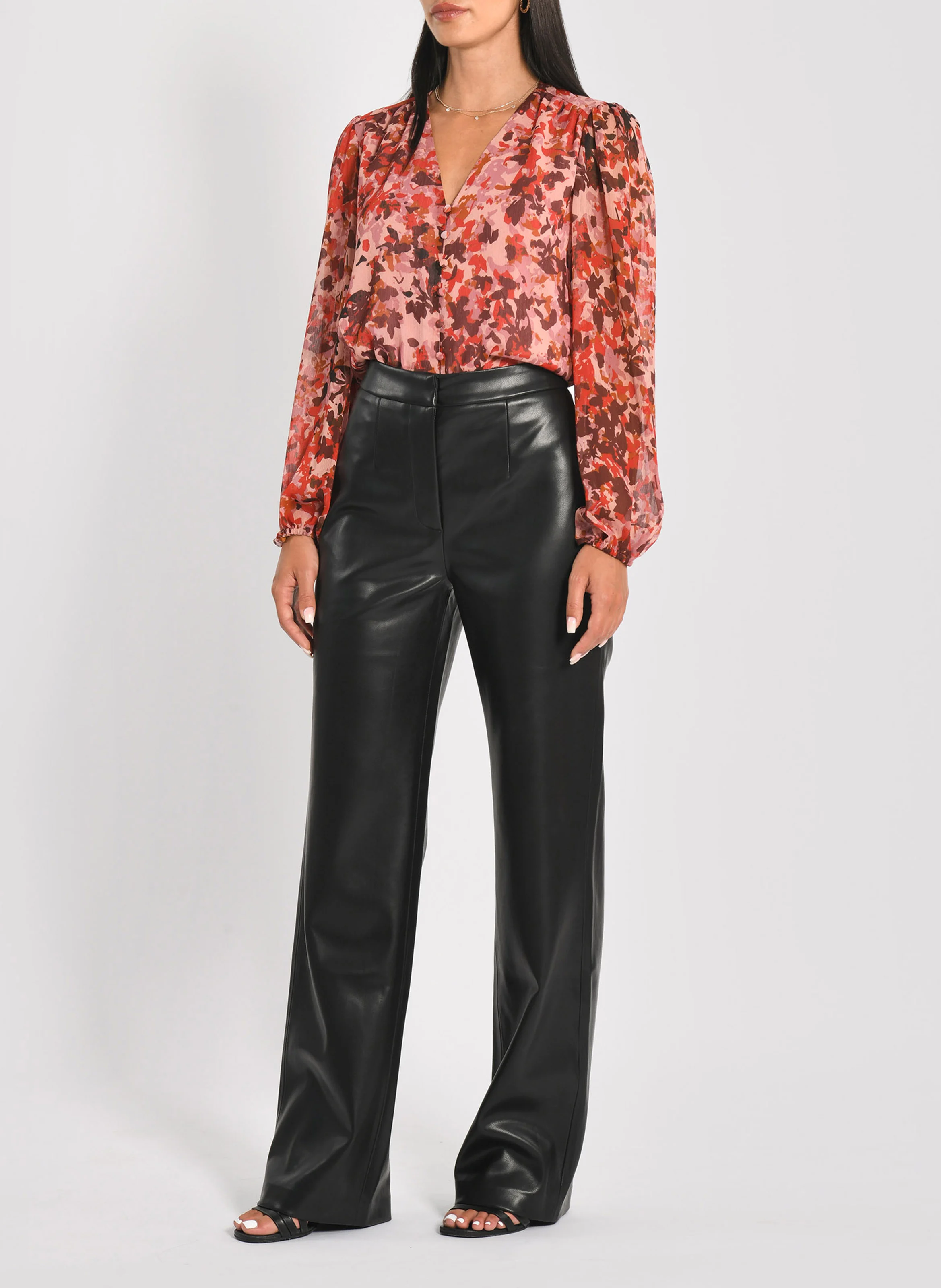 KENDALL - Pantalon droit| Noir