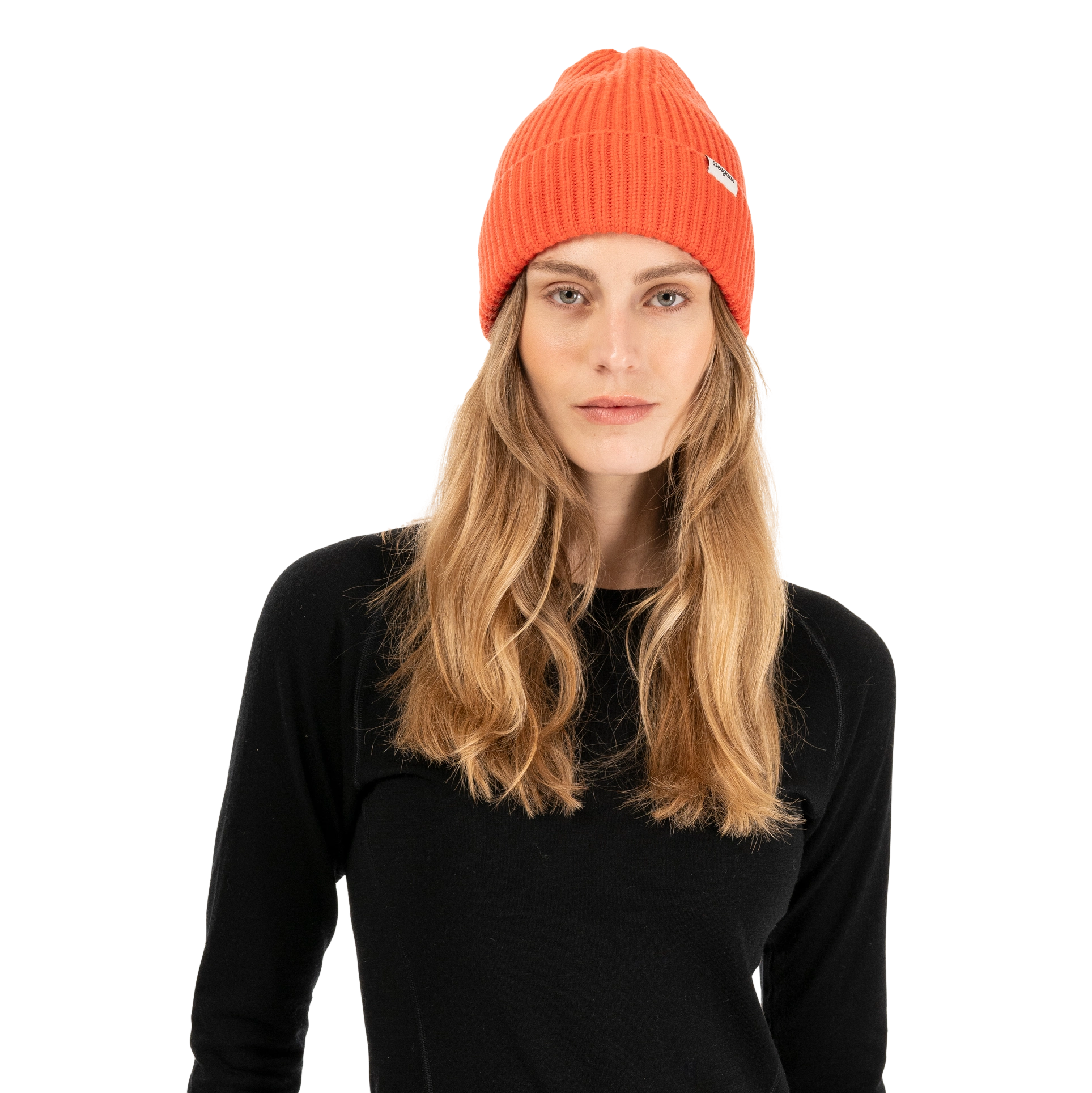 Nordmarka Merino Beanie Peachy Red