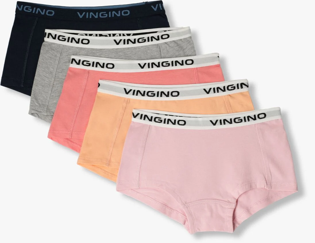 VINGINO roze vingino  girls boxer (5-pack)