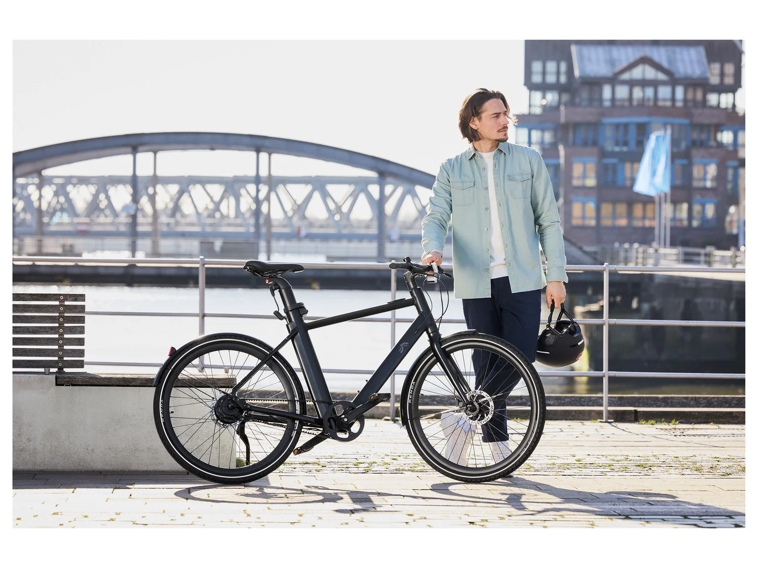 CRIVIT Bicicleta Elétrica Urbana X