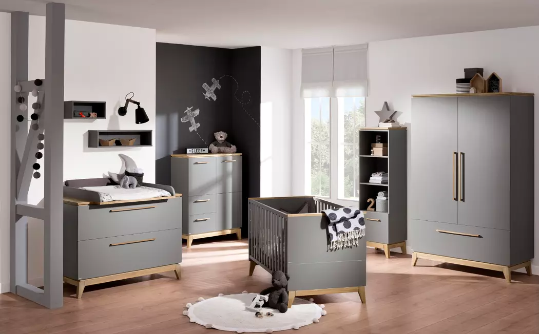 Babybett Sten, 70 x 140 cm