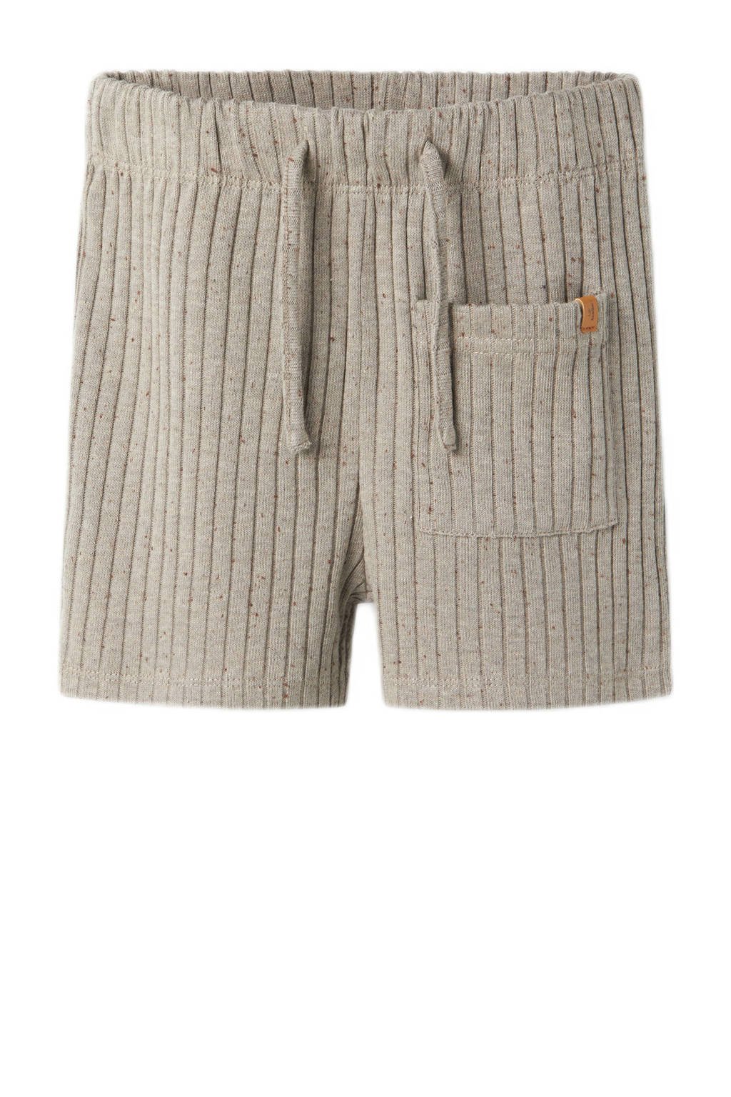 LIL' ATELIER casual short lichtbruin