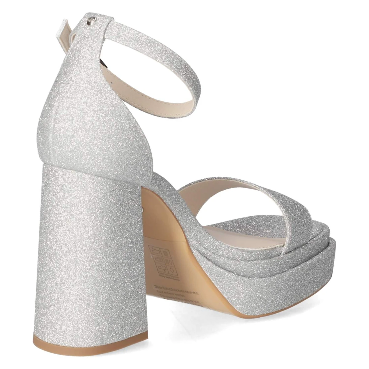 BuffaloSandaletten MAY NEAT - Silver