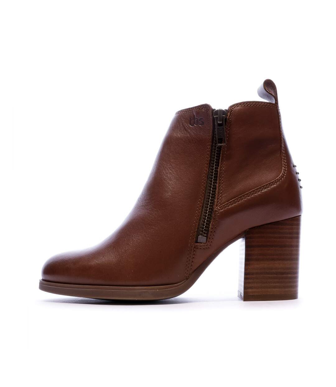 Boots à Talon Marron Femme TBS Rosalia