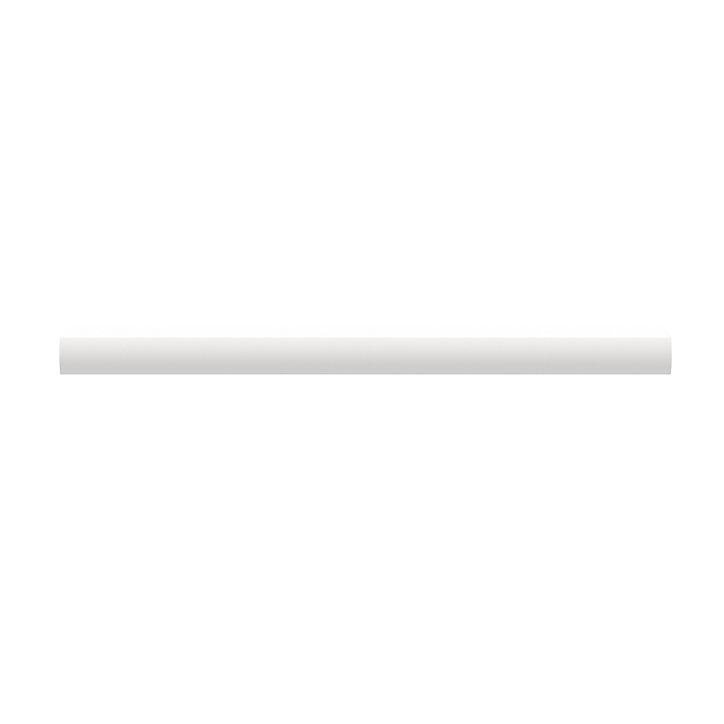 Lot de 2 poignées blanches GoodHome Atomia H 2,8 x L 29,3 x P 1,9 cm