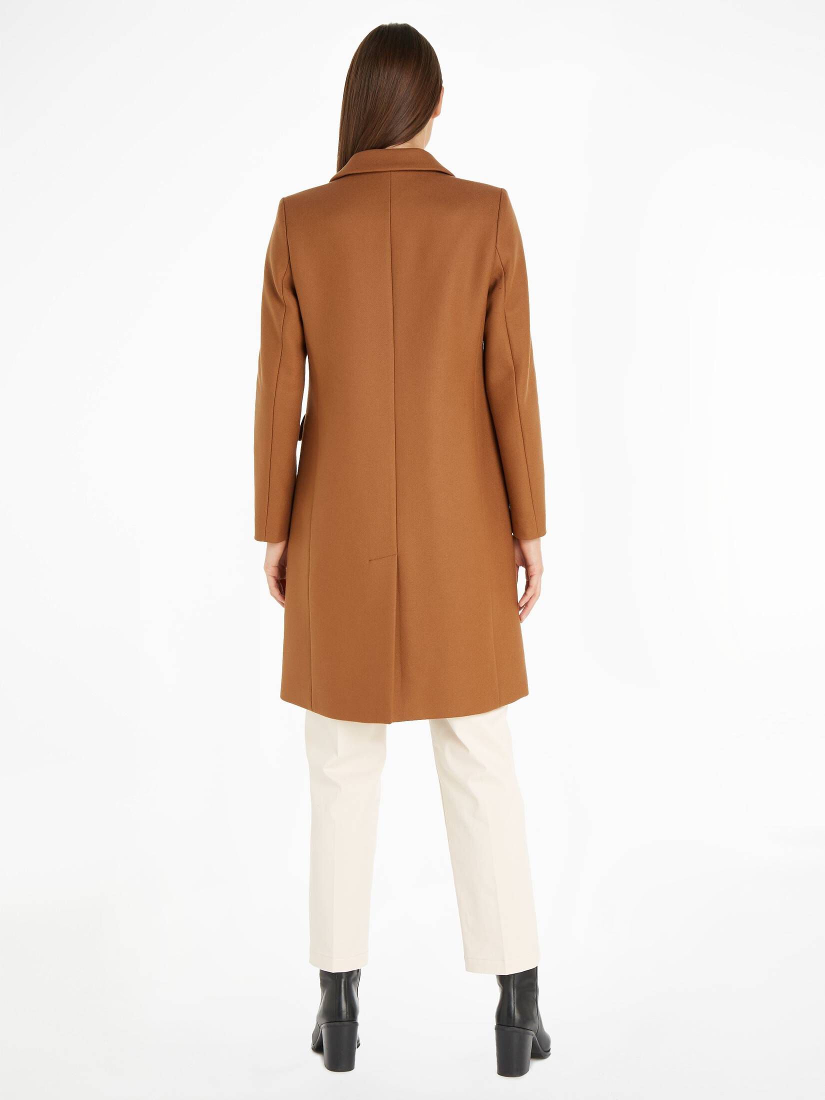 Tommy Hilfiger| Damen Mantel mit Wolle und Kaschmir WOOL BLEND CLASSIC COAT