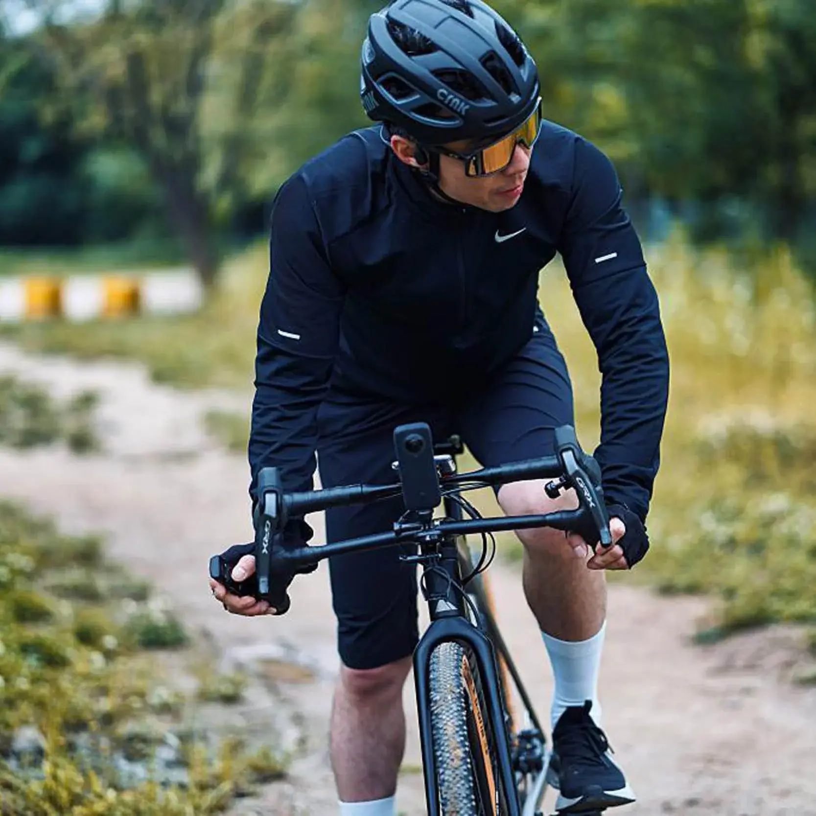 CRNK Veloce Race Fietshelm Zwart