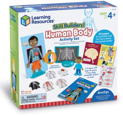 Learning Resources Skill Builders  Pedagogisk Lekesett Menneskekropp