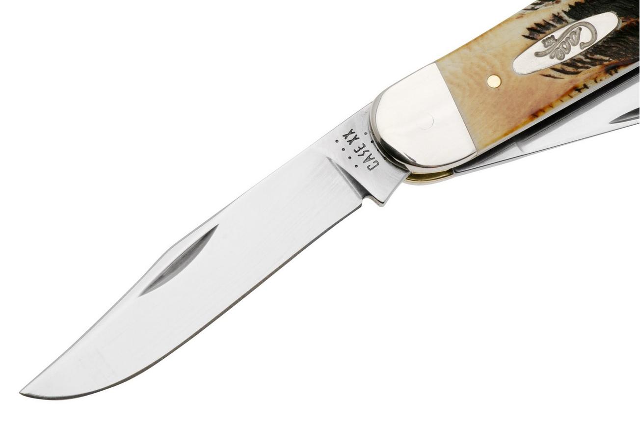 Case Sowbelly 65313 Case 6.5 BoneStag TB6.5339 SS zakmes, Tony Bose design
