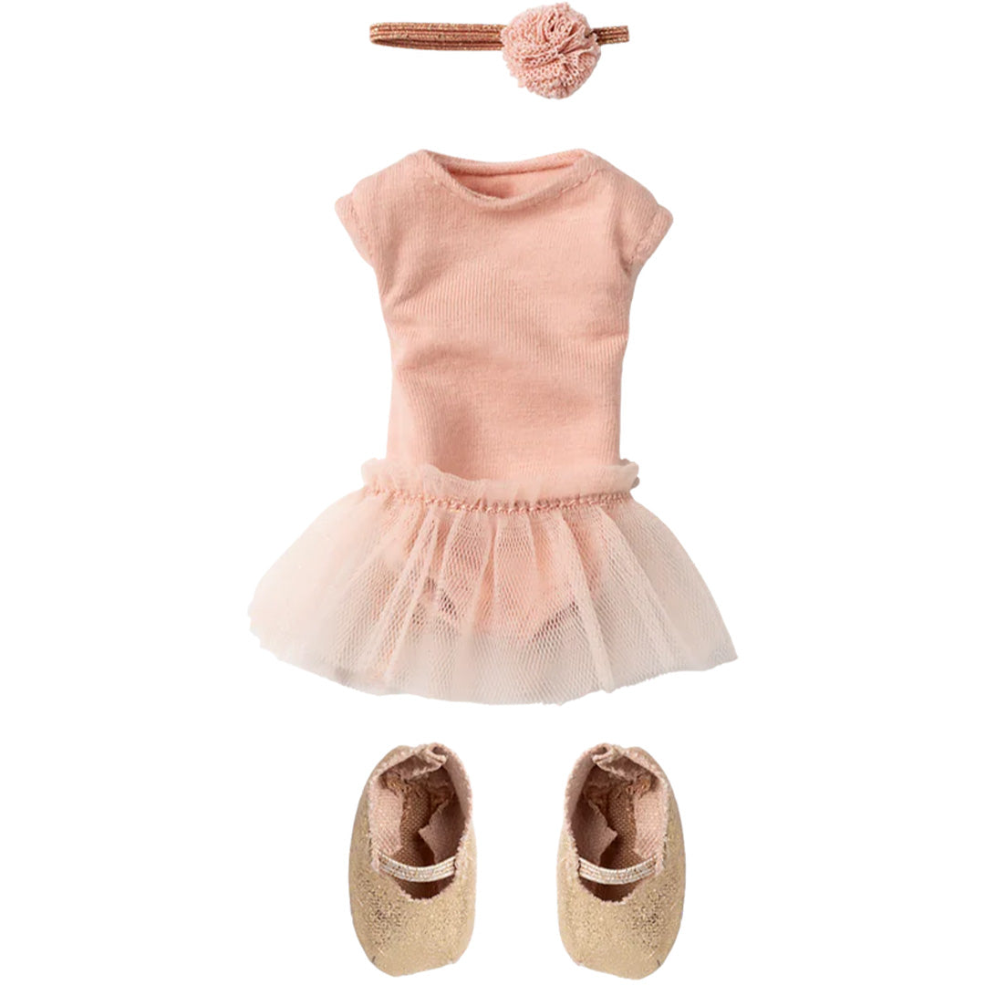 maileg poppenkleding ballerina rose - knuffelkonijn - maat 2