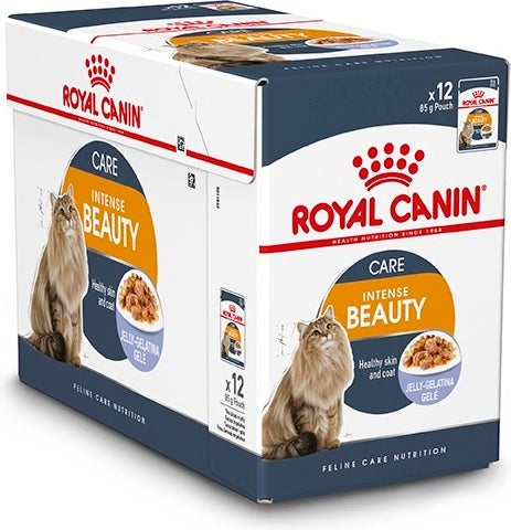 Royal Canin kattenvoer in gelei Intense Beauty 85 g 12 stuks