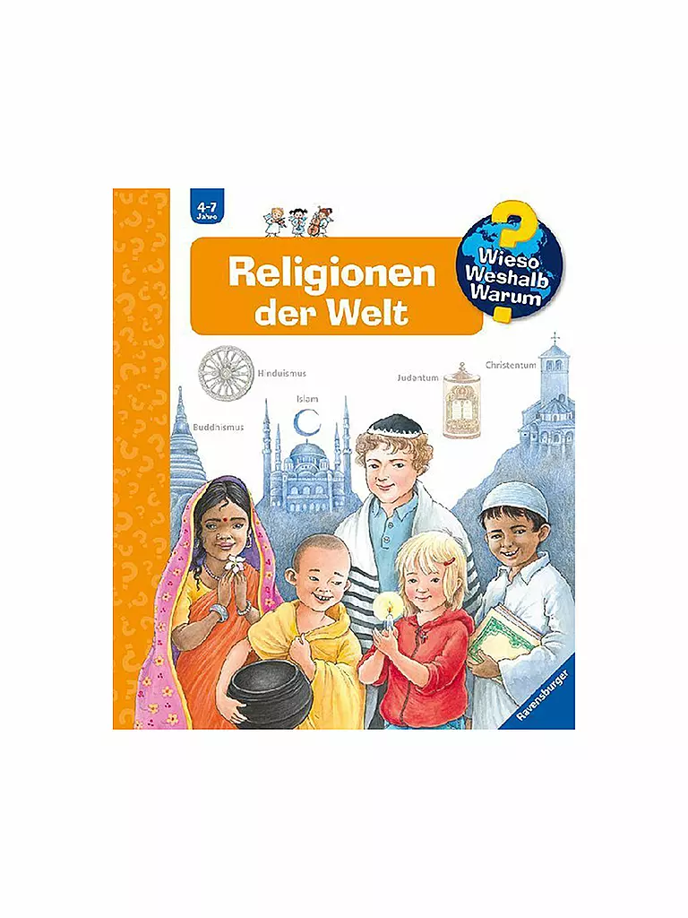 RAVENSBURGER Buch - Wieso Weshalb Warum - Religionen der Welt Band 23 keine Farbe