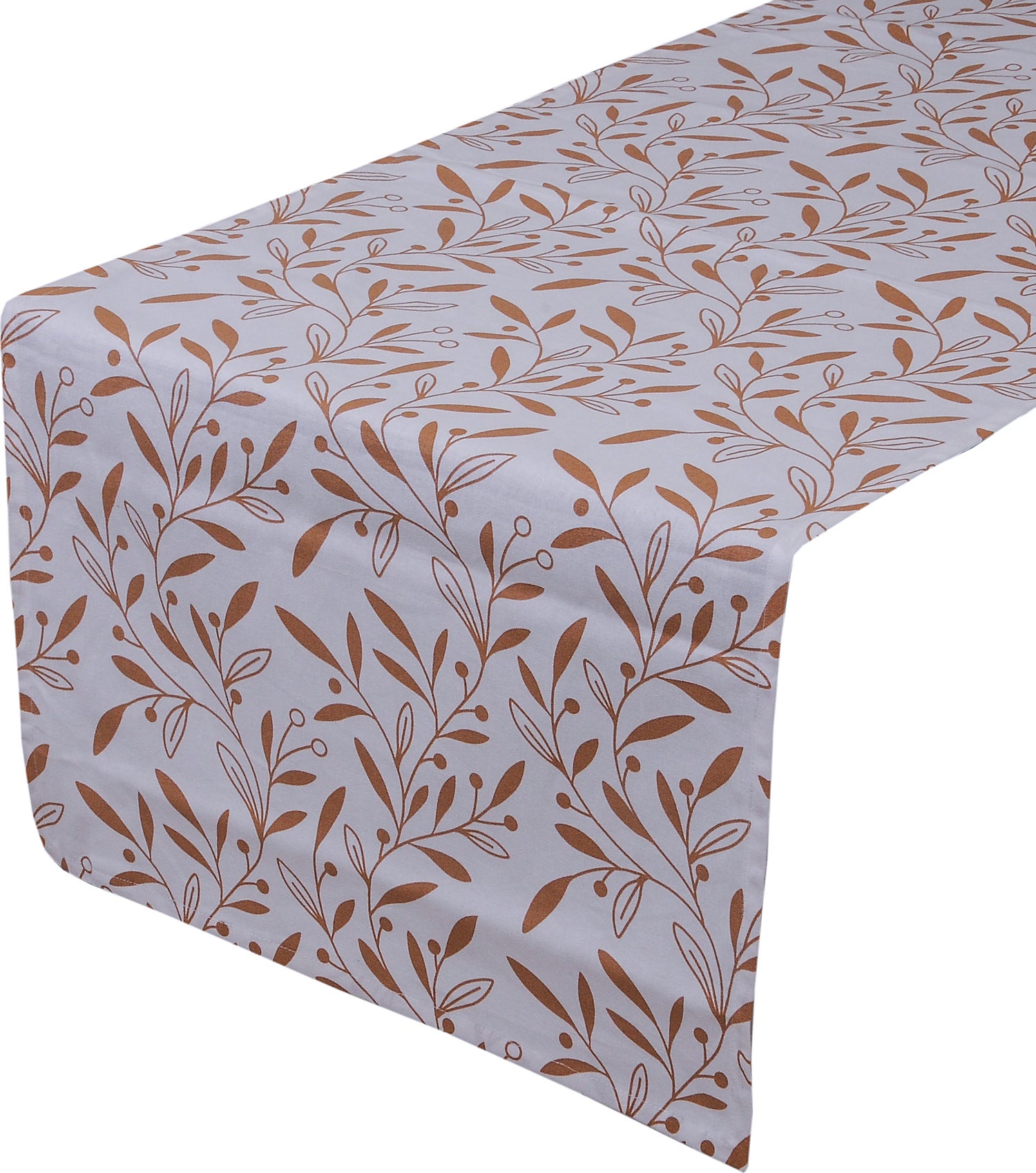 Linen & More tafelloper Liberty geel 50 x 140 cm