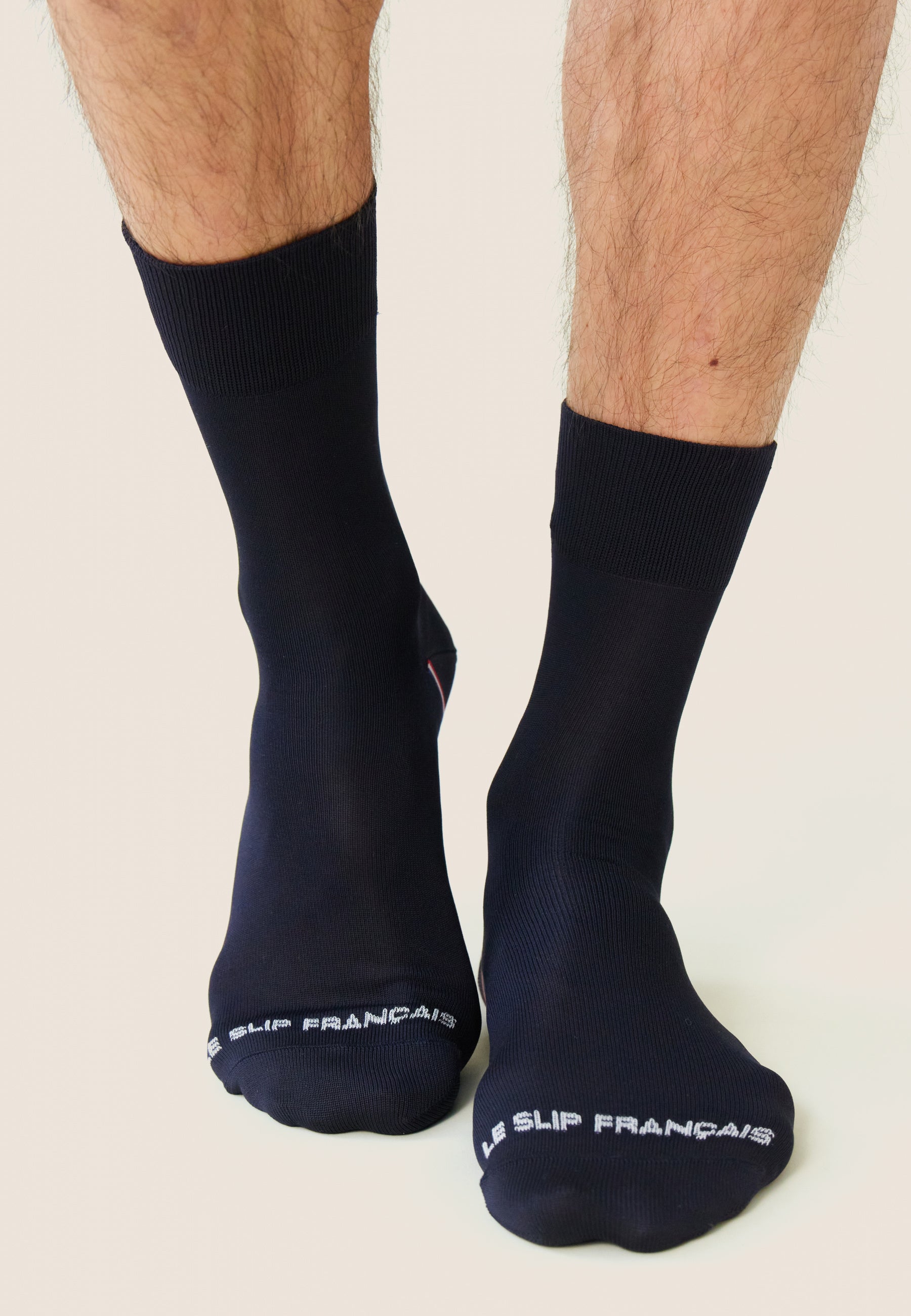 Chaussettes mi-hautes en polyamide-Daniel Everybody Noir