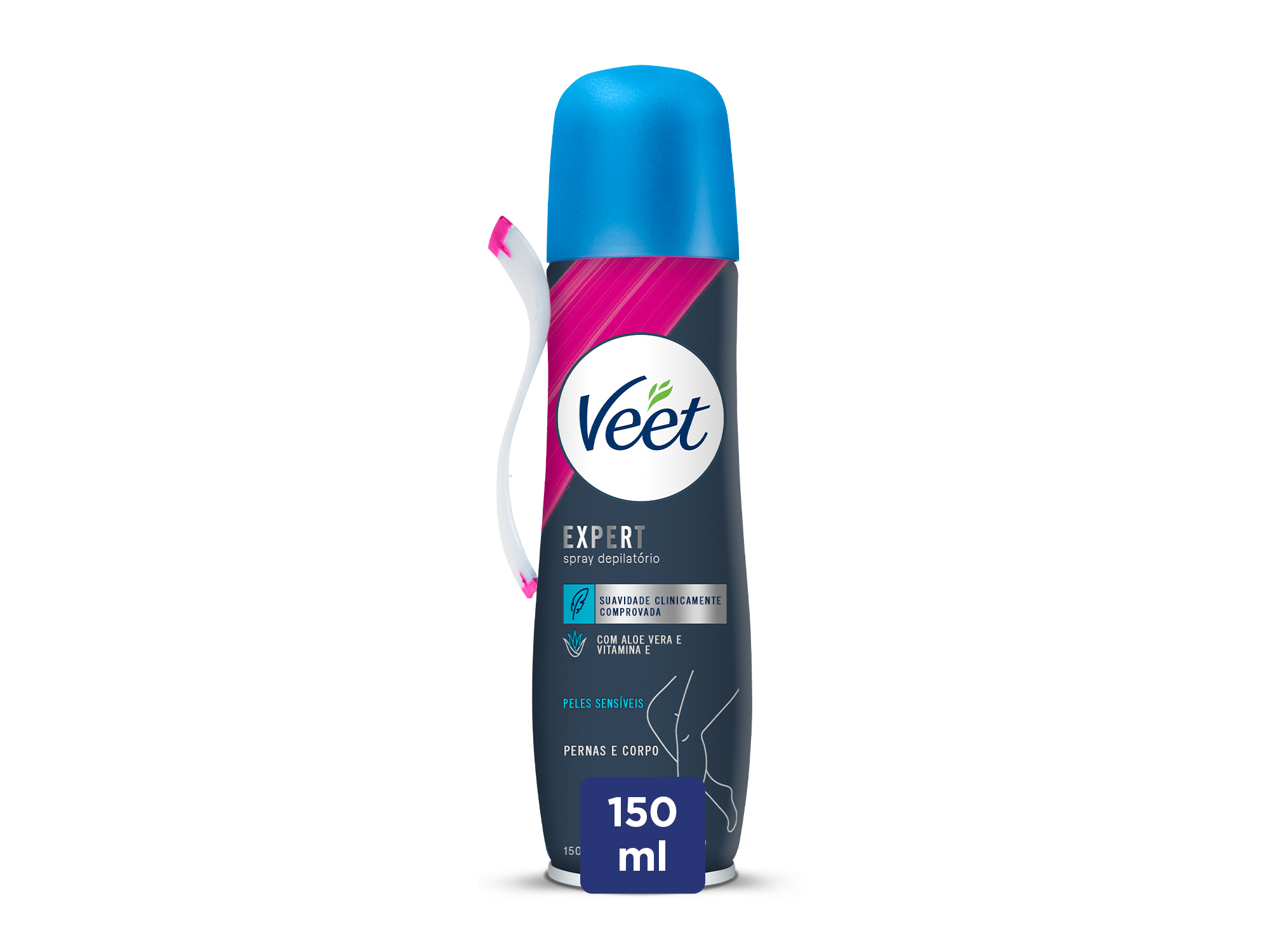 DEPILATÓRIO VEET SPRAY PELES SENSÍVEIS 150ML