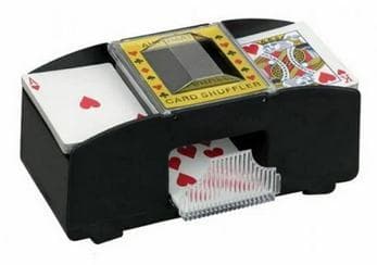 Automatisk kortstokker Sort