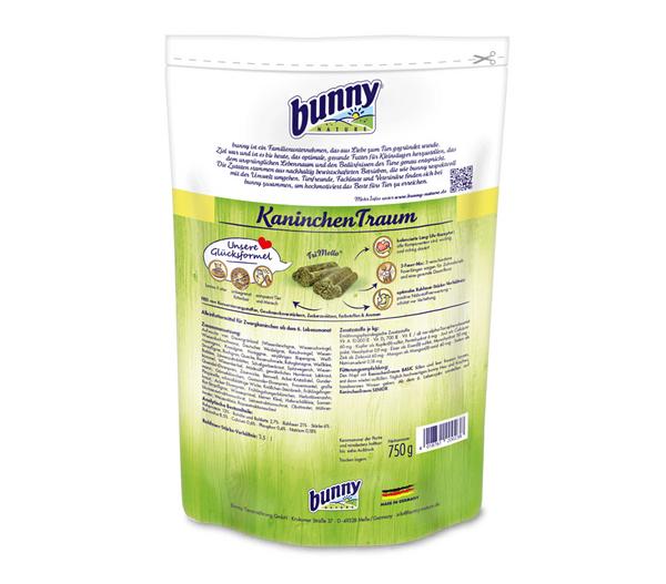 bunny® NATURE Kaninchenfutter KaninchenTraum