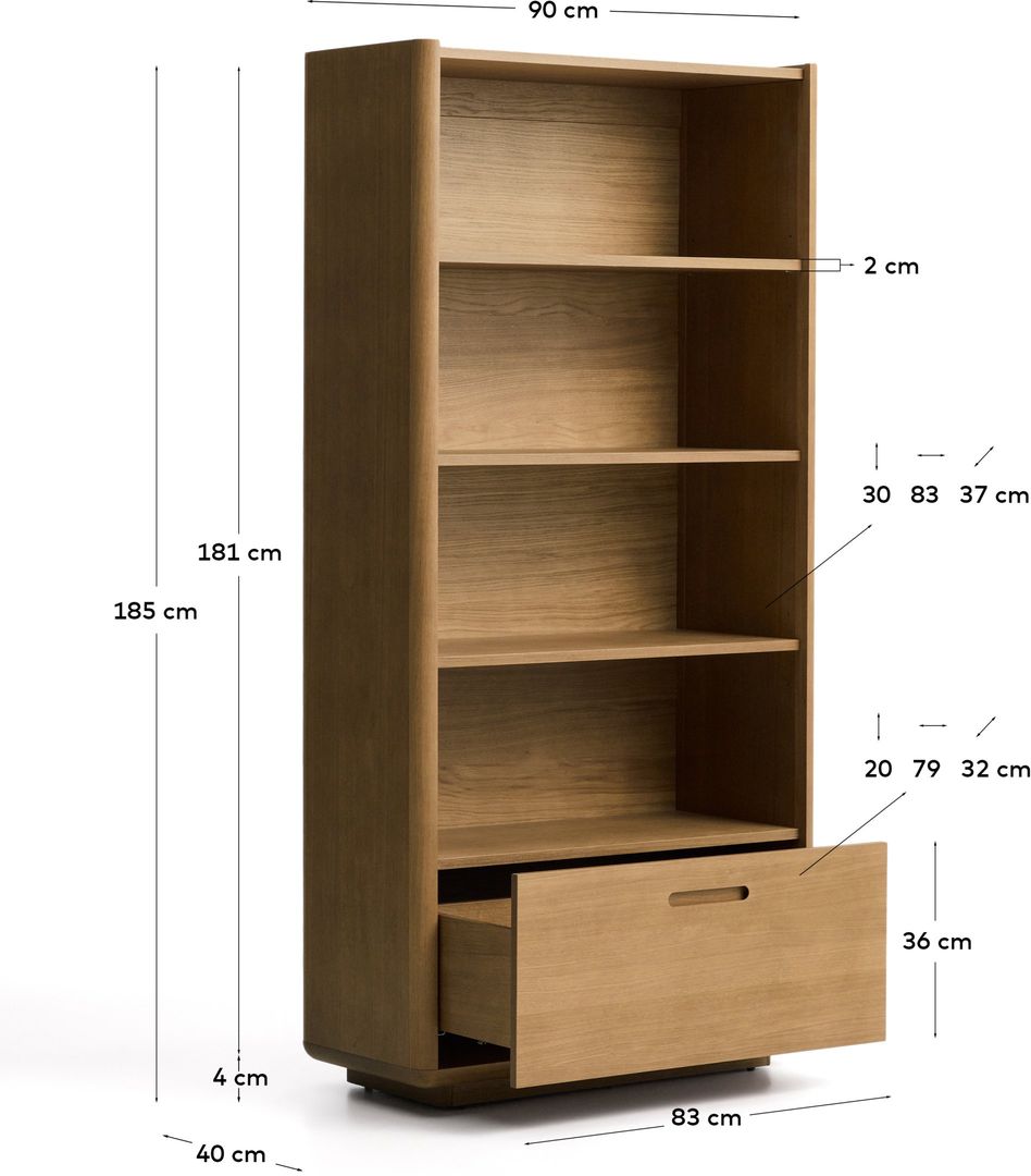 Kave Home   Arelida Vitrinekast