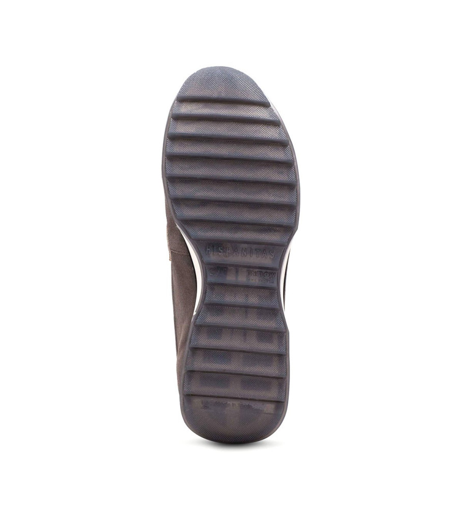 Mocassins Hispanitas Kate em couro cinza