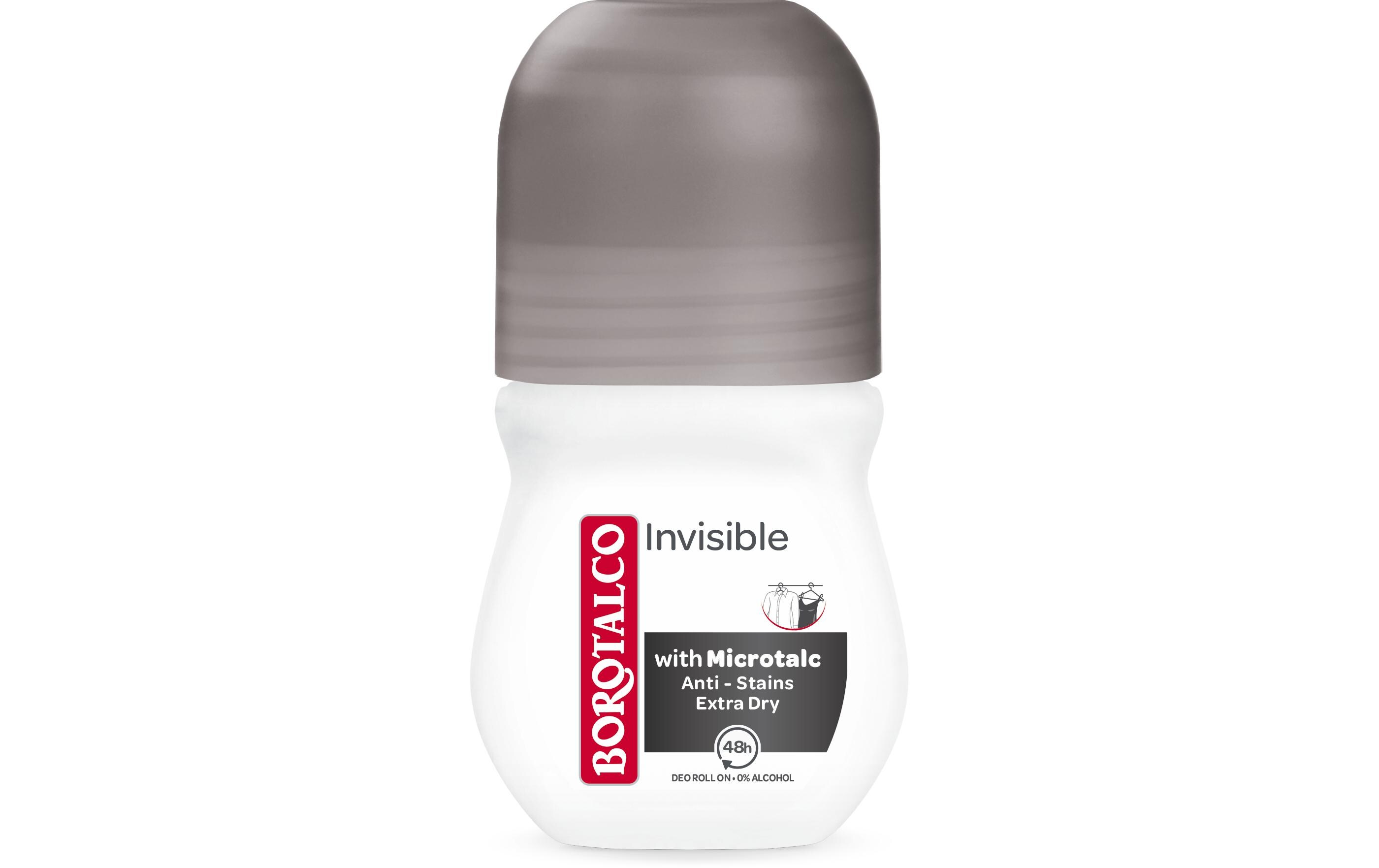 Deo Roll-on Invisible 50 mlDeo reguliert die Schweissproduktion und absorbiert den Schweiss