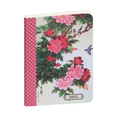 Agenda de poche Gwenaëlle Trolez La Semaine Planifiée 13 - 1 semaine sur 2 pages - 9 x 13 cm - Oiseaux - Exacompta