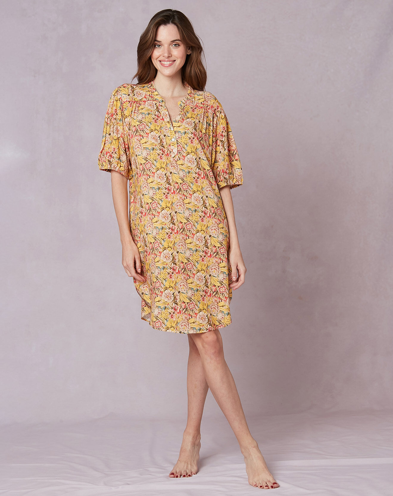 Le Chat Chemise de nuit Amaretti orange