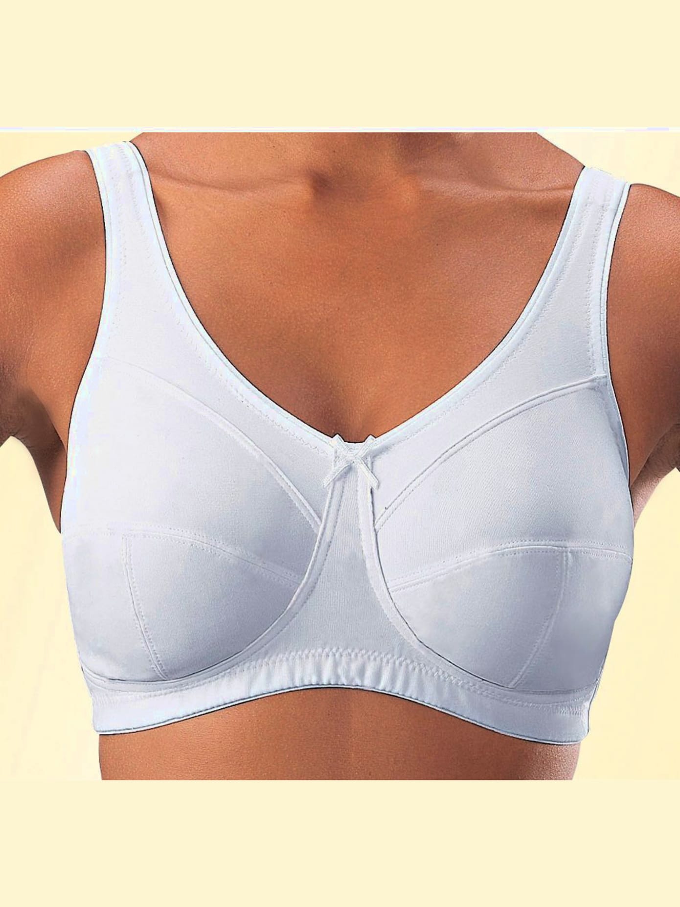 Soutien-gorge large soutien-gorge en tissu microtouch sans armatures. lot de 2 avantageux