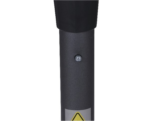 Avio parasol, polyester, Ø 250 cm, antraciet
