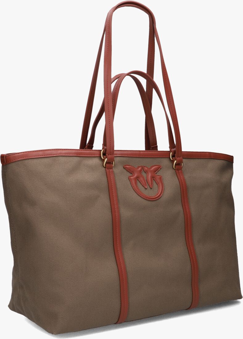 bruine pinko shopper miranda shopper extra