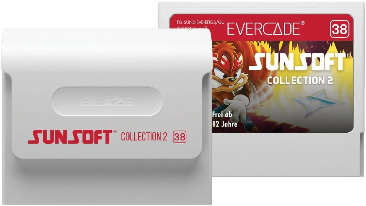 Blaze Evercade Sunsoft Collection 2- BLAZE TAB Plus