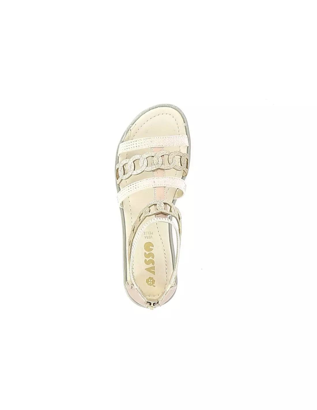 ASSO ARA - Sandales & nu-pieds Cipria
