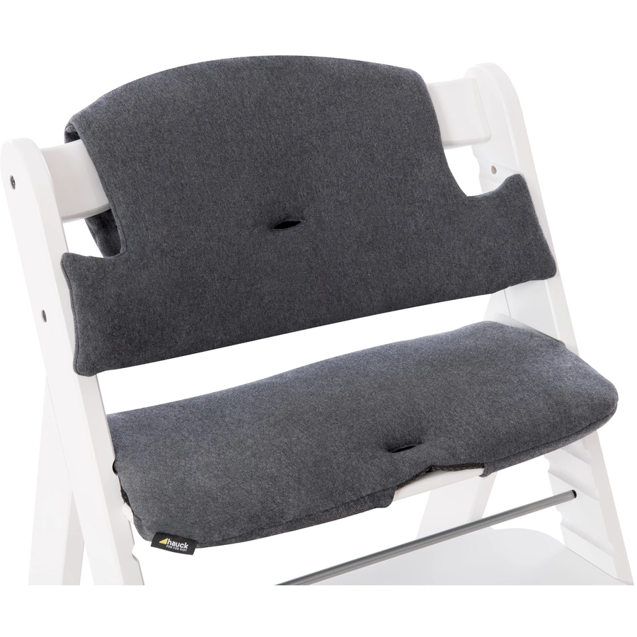 Hauck Hochstuhlauflage Select Jersey Charcoal
