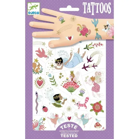 Djeco Tattoos: Feenfreunde