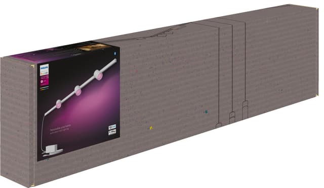 Philips Hue Perifo væglampesættet med 3 spotlys (hvid)