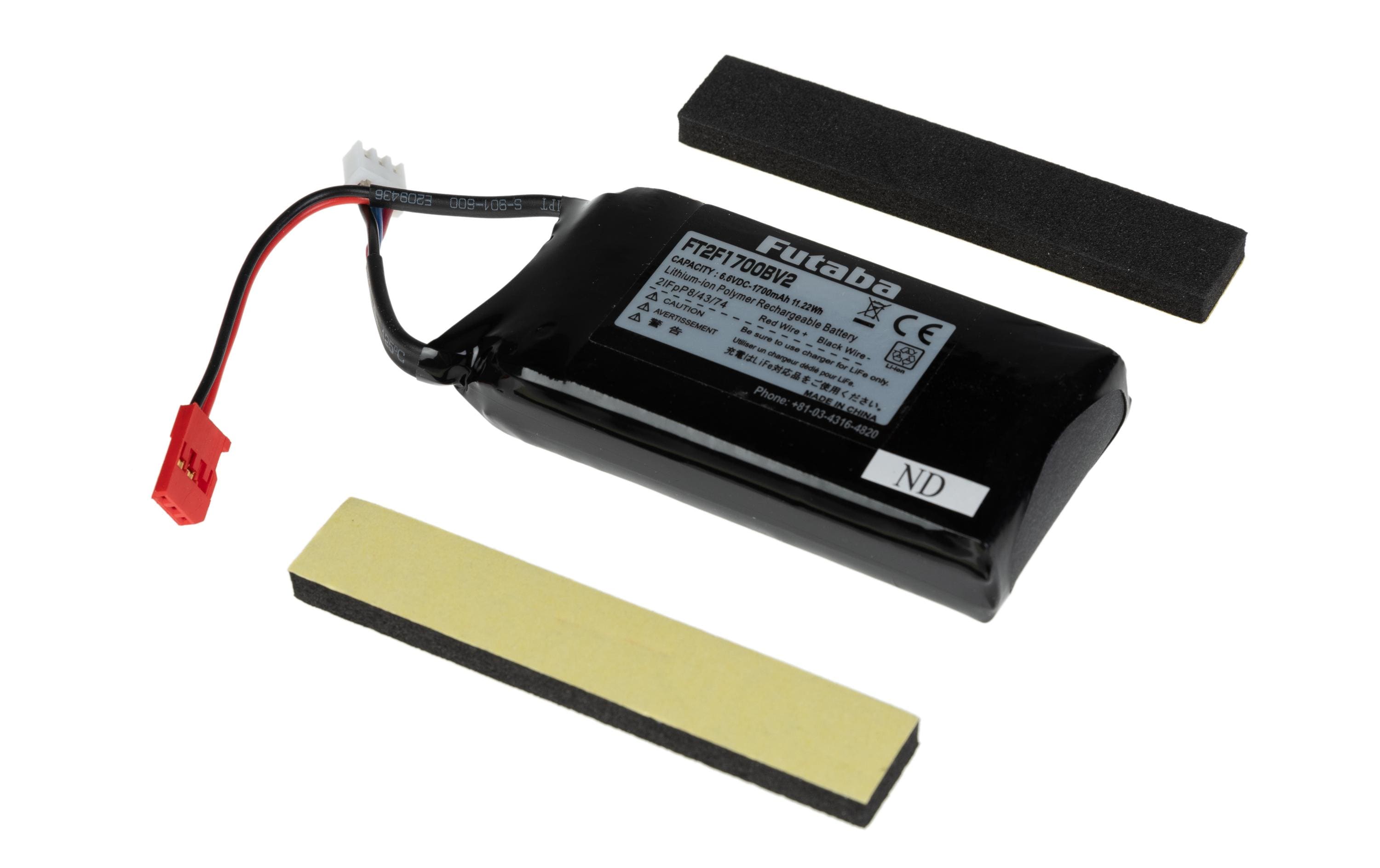 RC-Akku LiFe 1700 mAh 6.6 V2S Senderakku