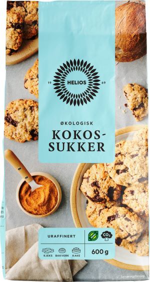 Helios Kokossukker 600 g