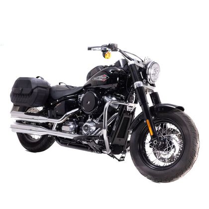 Sacoches cavalières SW-MOTECH LH1/LH1 Legend Gear set (2 X 19.5 litres) avec supports - Noir