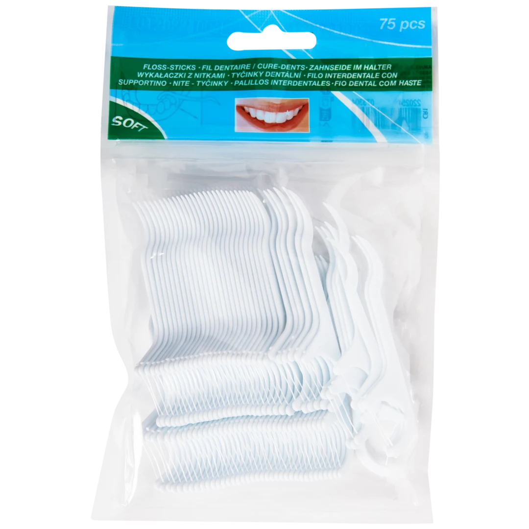Floss-sticks 75 stuks