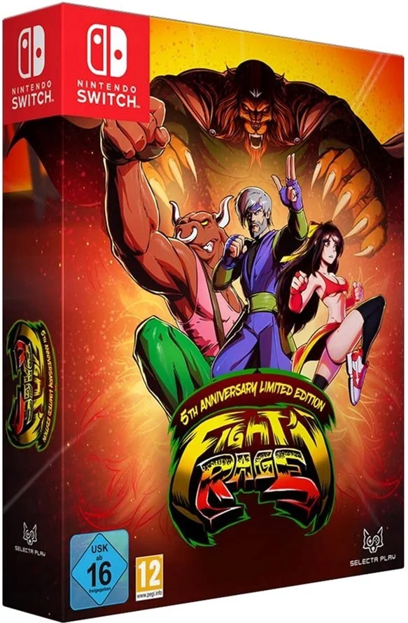 Fight'n Rage: 5th Anniversary Limited Edition- Nintendo Switch