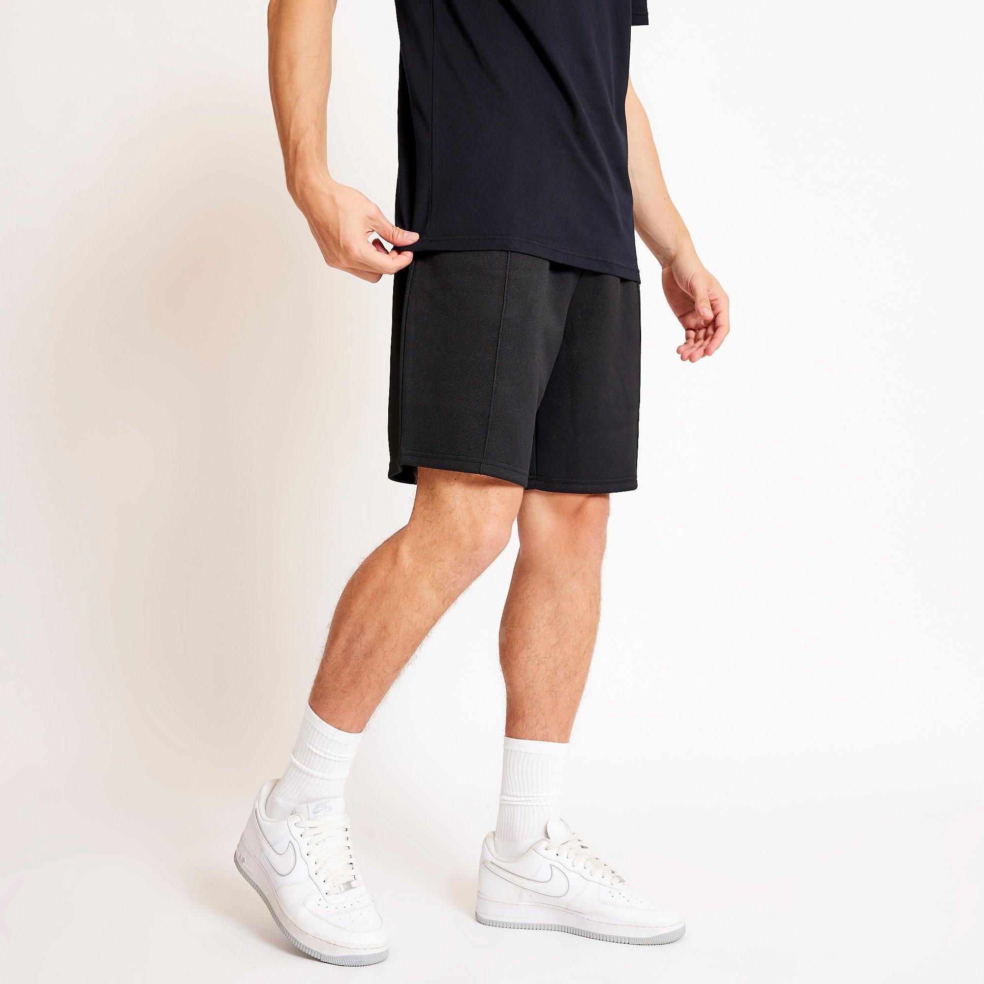 11 Degrees 11D Pique Shorts Black