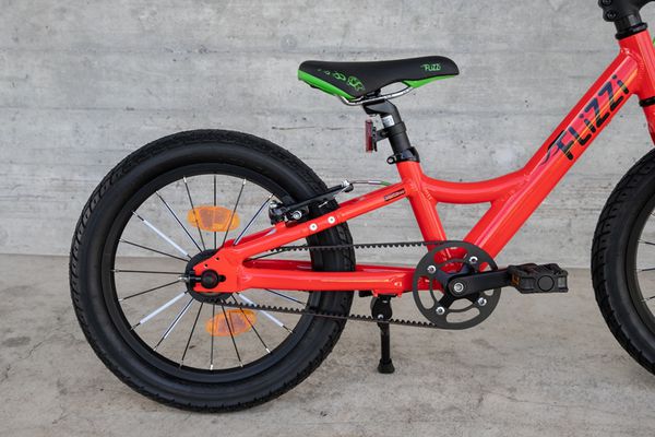 FLiZZi 16 RIEMEN Kindervelo  rot  16 ZOLL