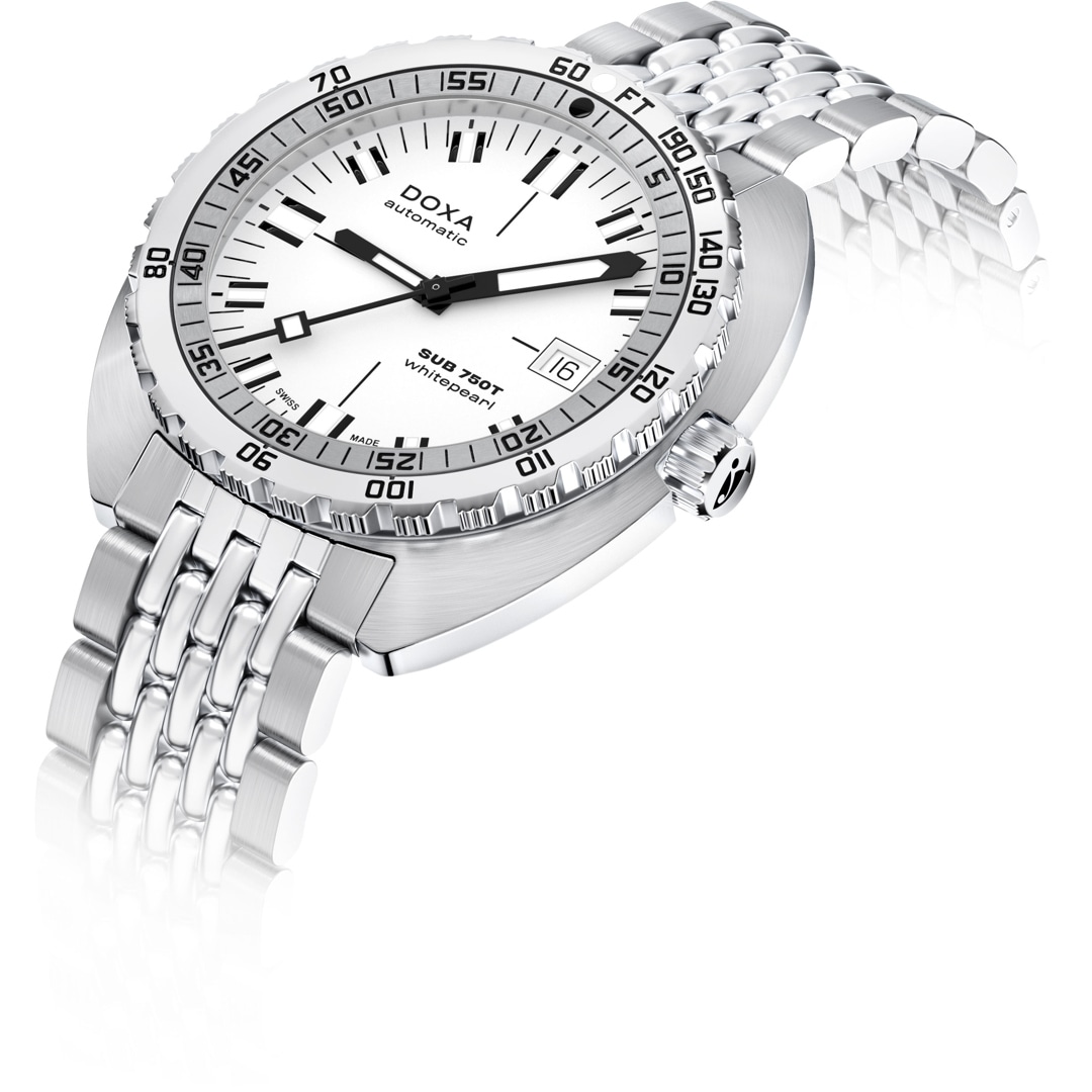 Doxa SUB 750T Whitepearl