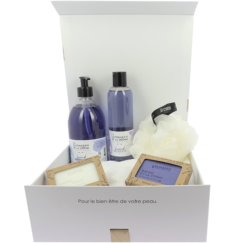 Coffret de bain - Lavande - Corps - 5 produits