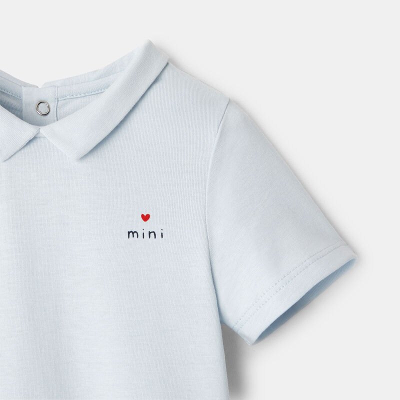 T-shirt jersey bleu bébé garçon Bleu