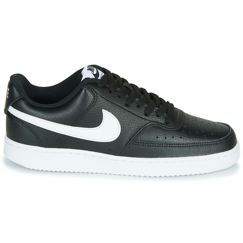 Nike - COURT VISION LOW - Noir / Blanc