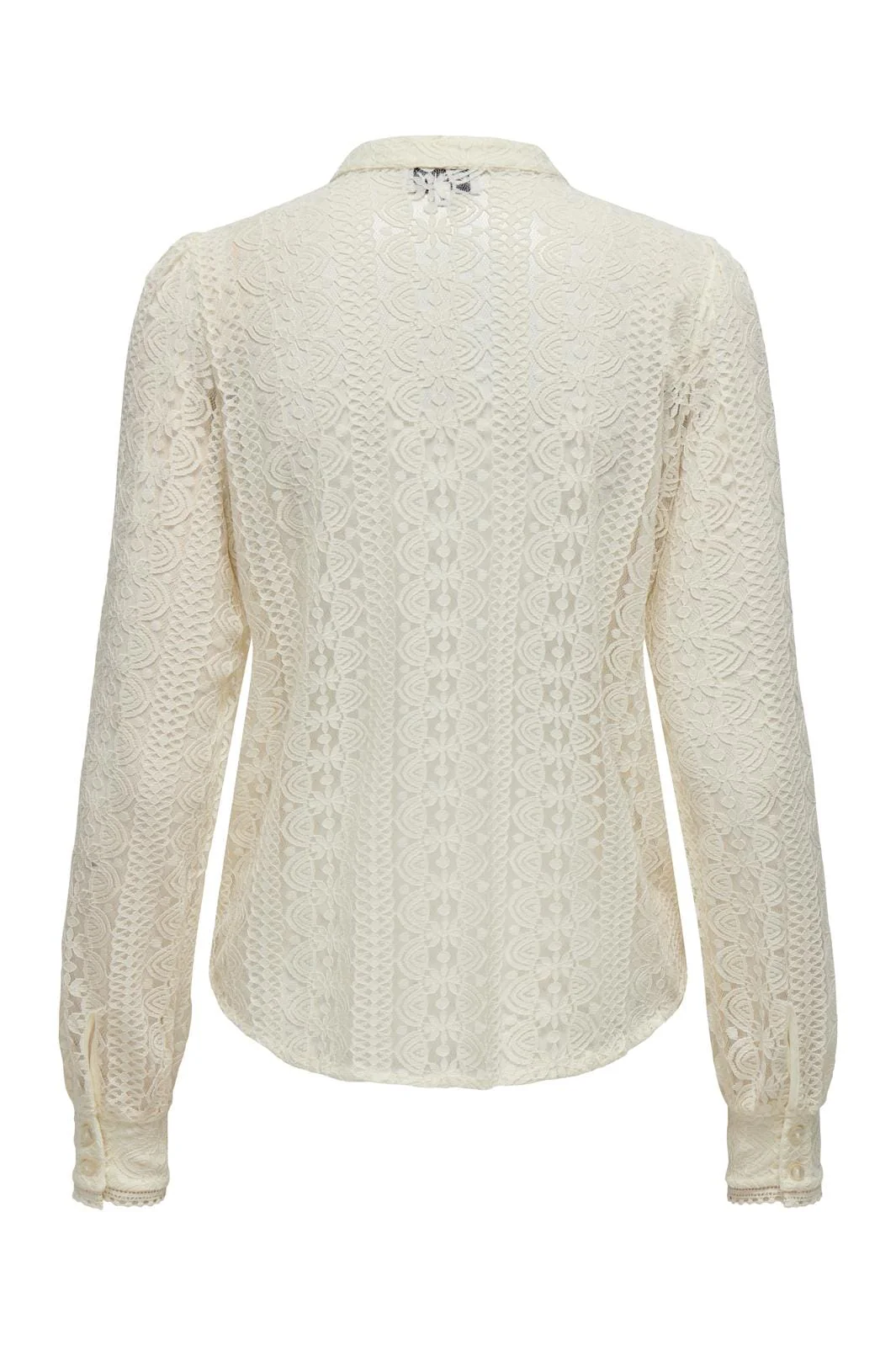Only Onlreba Lace L/S Shirt 4149205 egret